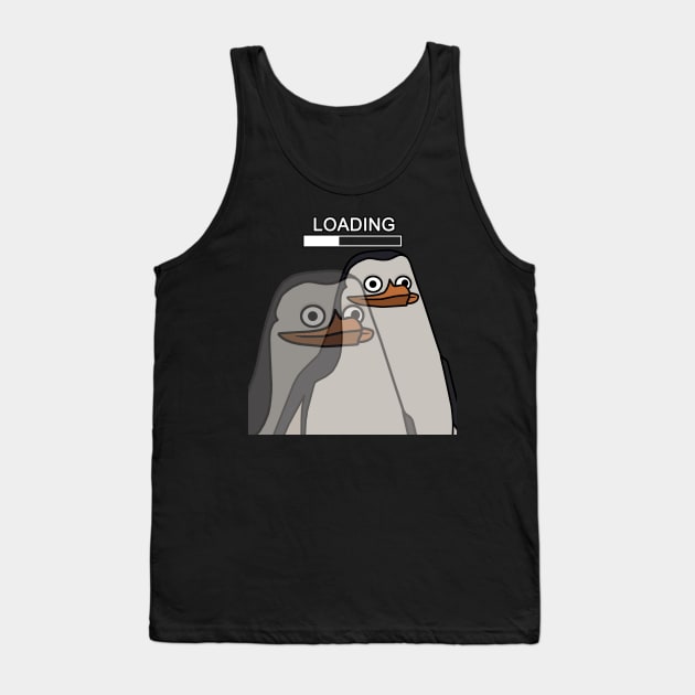 Loading. Penguin. Tank Top by AnnVas